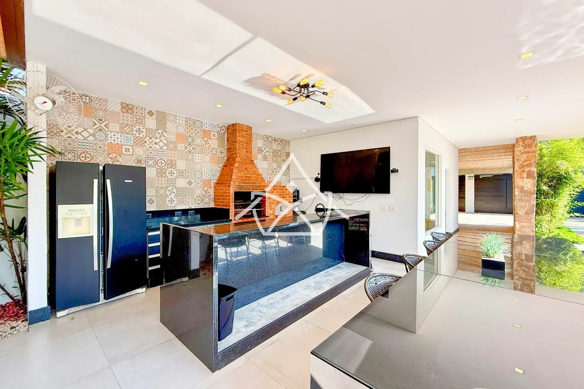 Casa com Área Gourmet e Forno a Lenha na Barra da Tijuca