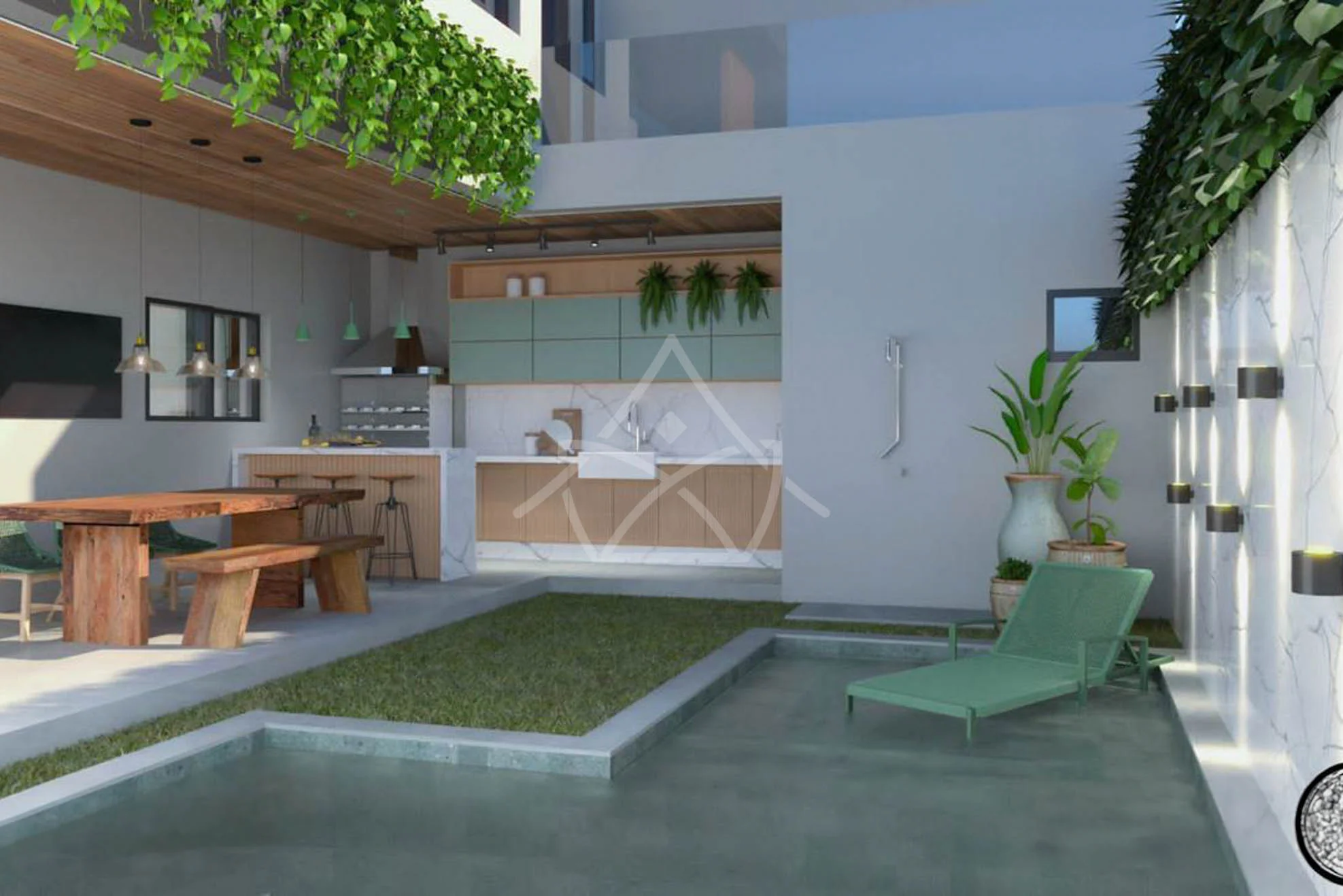 Casa no Bio Barra Residences à Venda com 4 Suítes, Piscina, Terraço e Espaço Gourmet