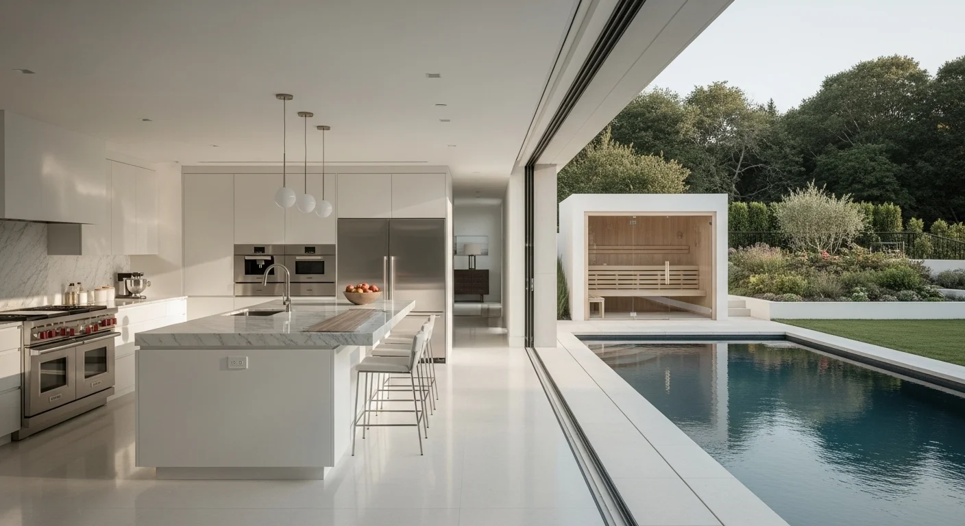 Espaço gourmet, sauna e piscina: o que não pode faltar na sua casa de luxo