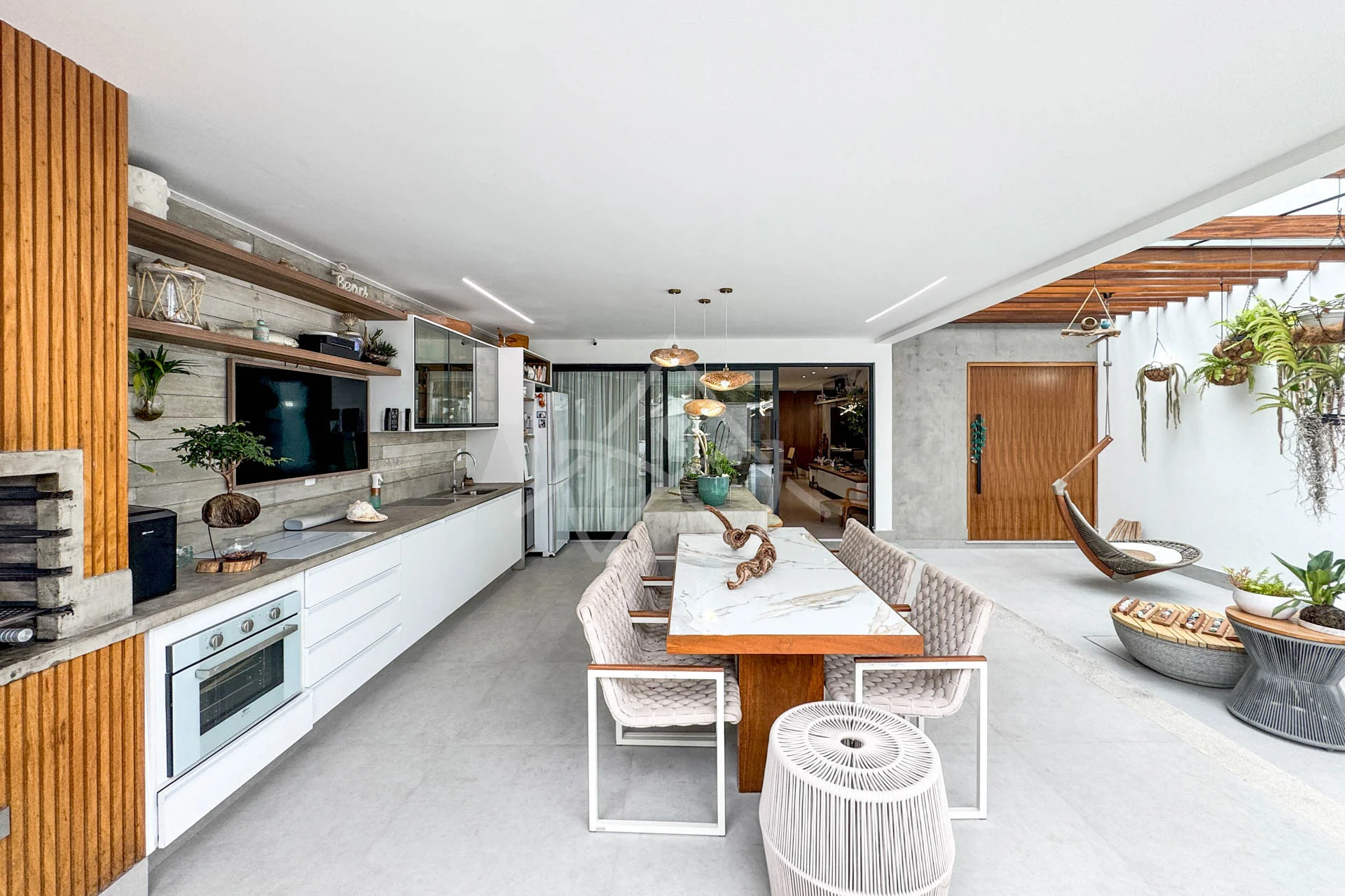 Casa com Sistema de automação