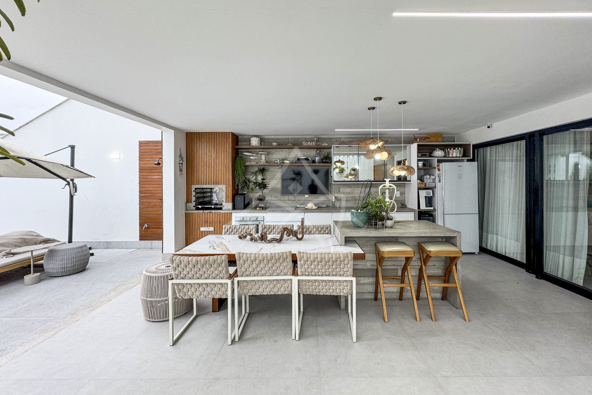 Casa com Sistema de automação