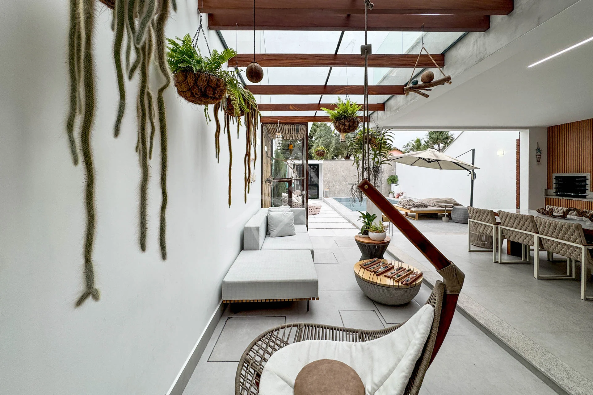 Casa com Sistema de automação