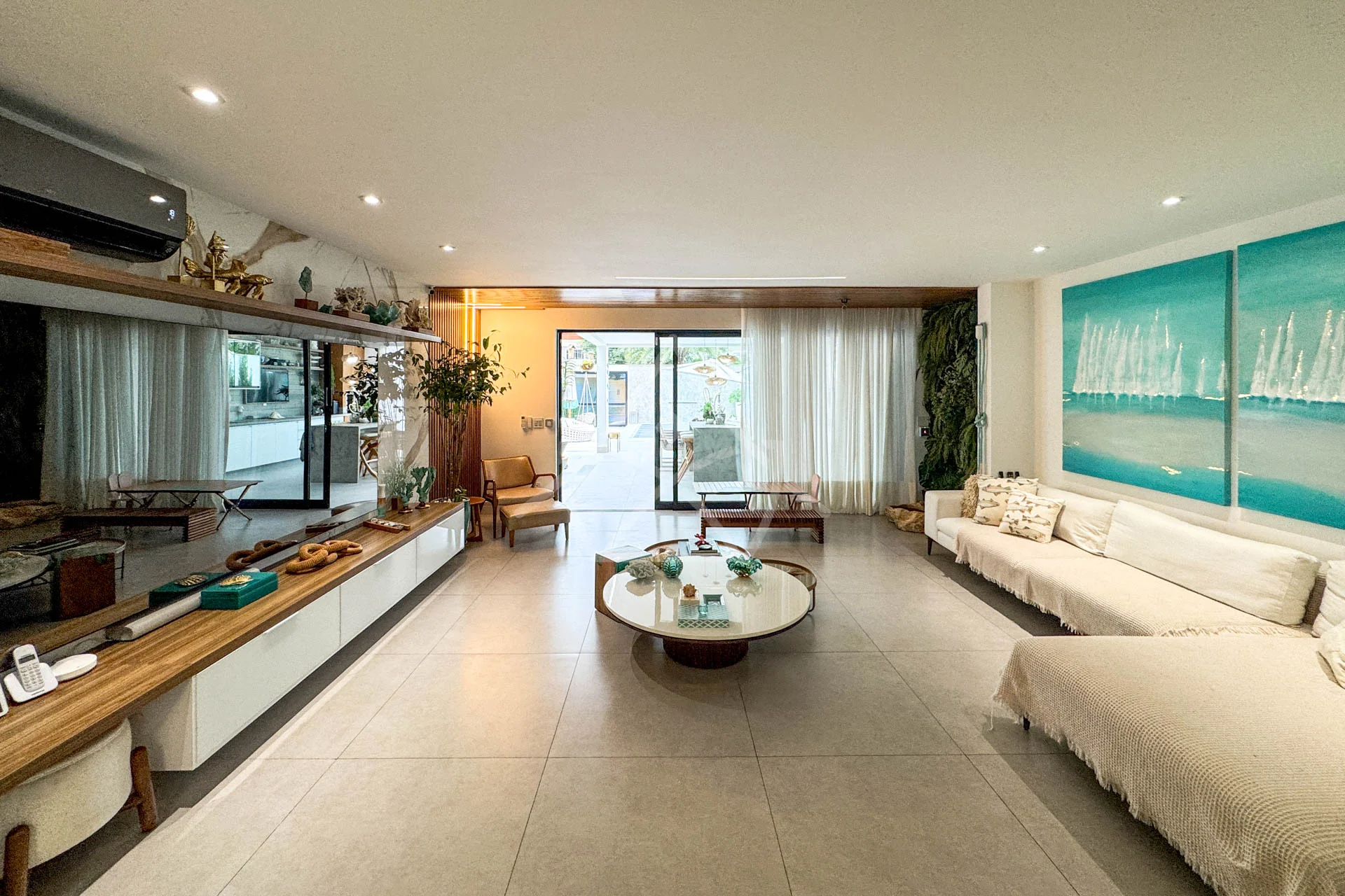 Casa com Sistema de automação