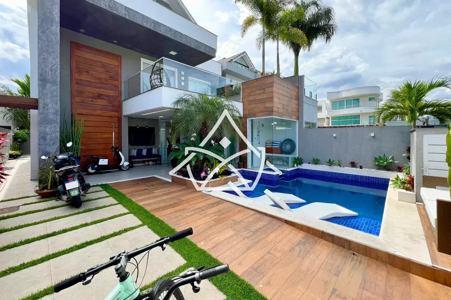 Casa no Art Life com 5 Quartos no Recreio dos Bandeirantes