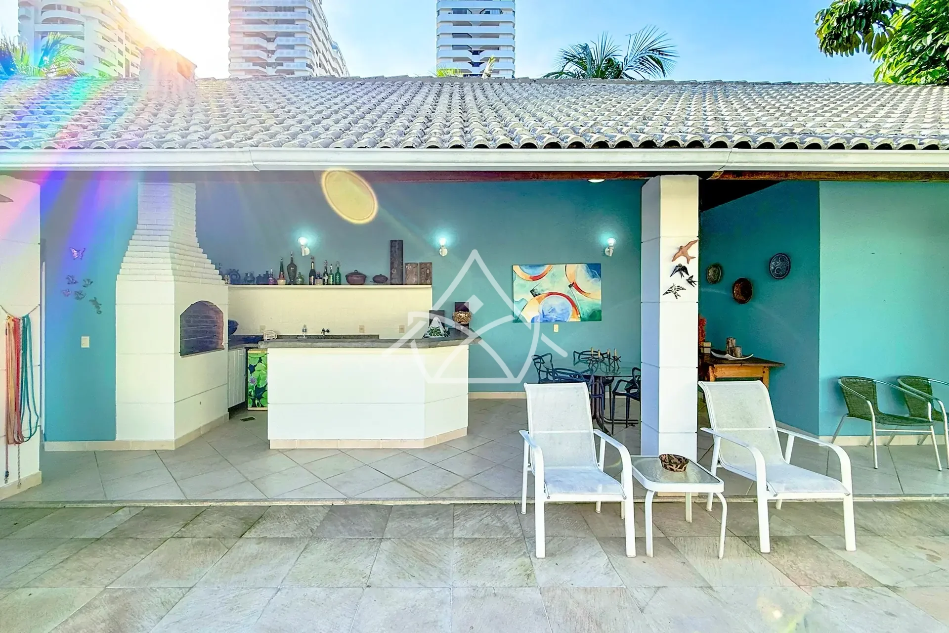 Casa Triplex com Quintal Gramado na Barra da Tijuca