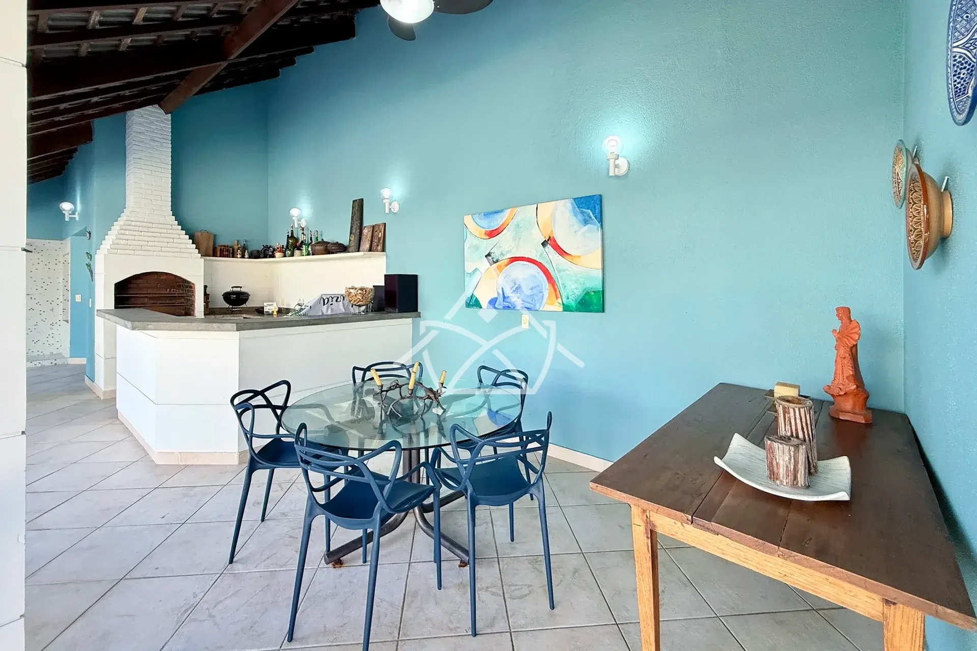 Casa Triplex com Quintal Gramado na Barra da Tijuca