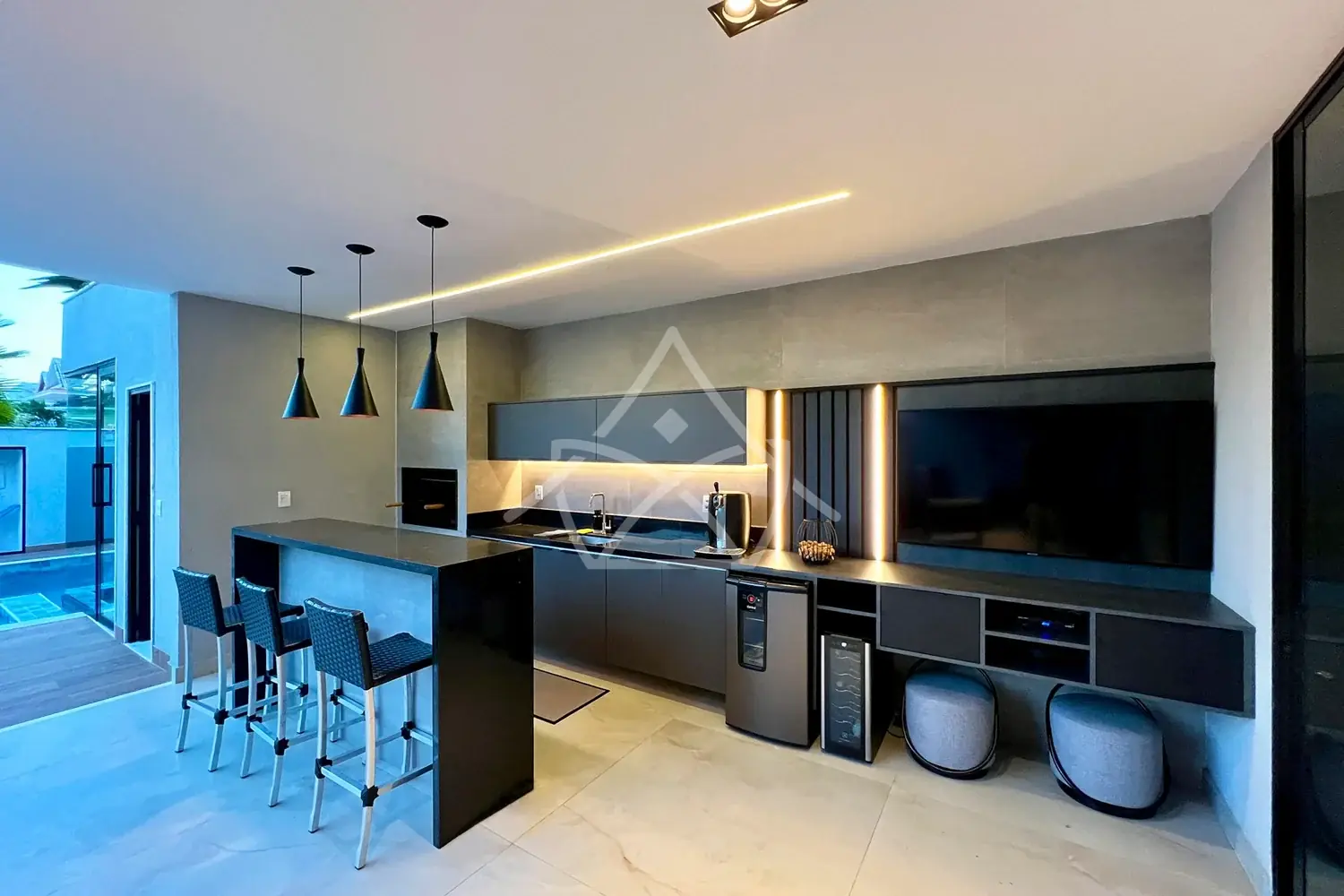 Casa Triplex Mobiliado no Recreio dos Bandeirantes