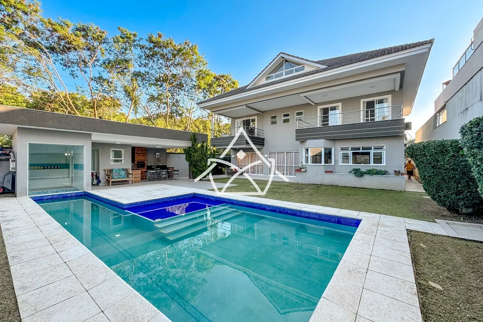 Casa com 5 Suítes no Del Lago na Barra da Tijuca