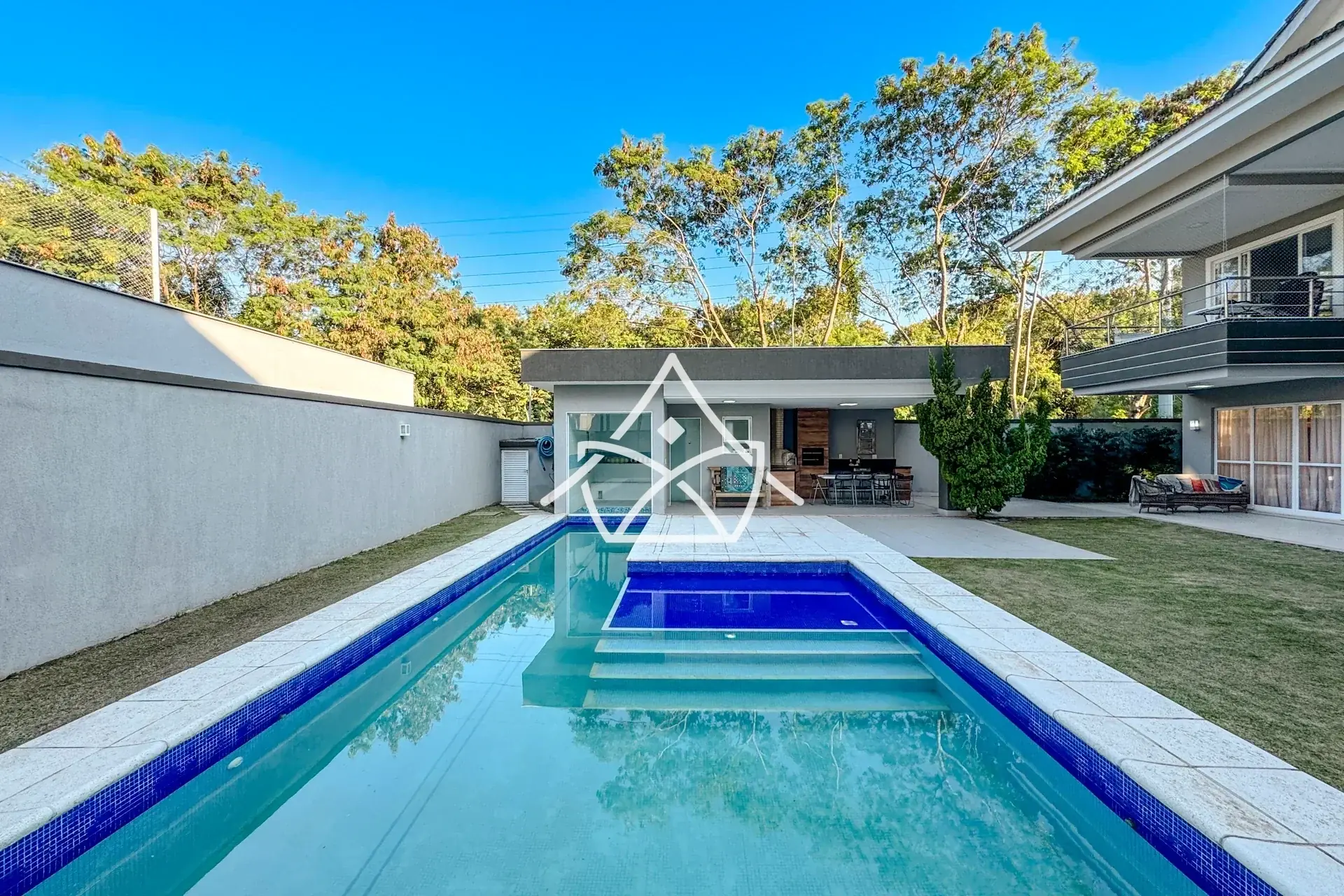 Casa com 5 Suítes no Del Lago na Barra da Tijuca