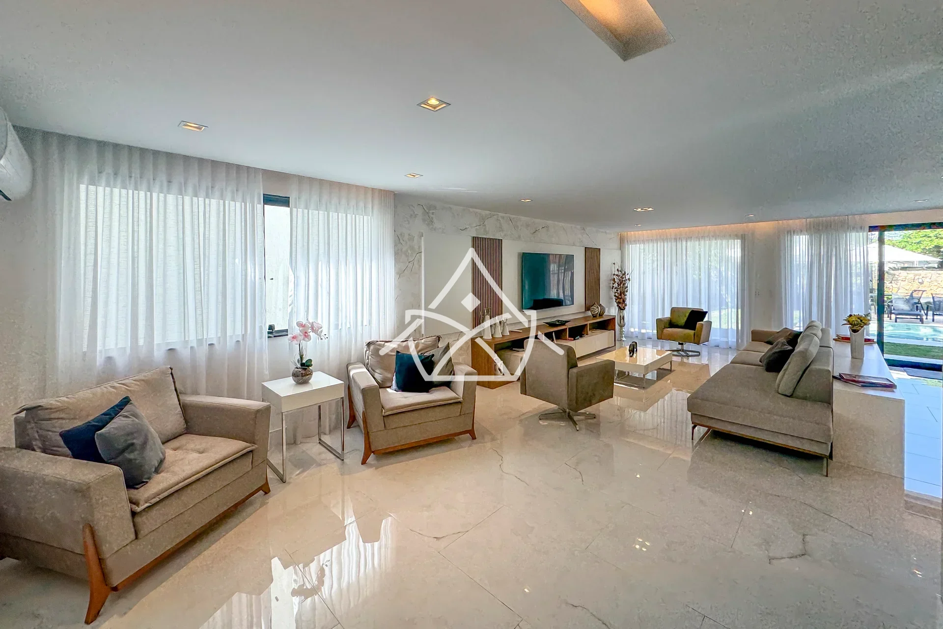 Casa Quintal com Jardim Gramado na Barra da Tijuca