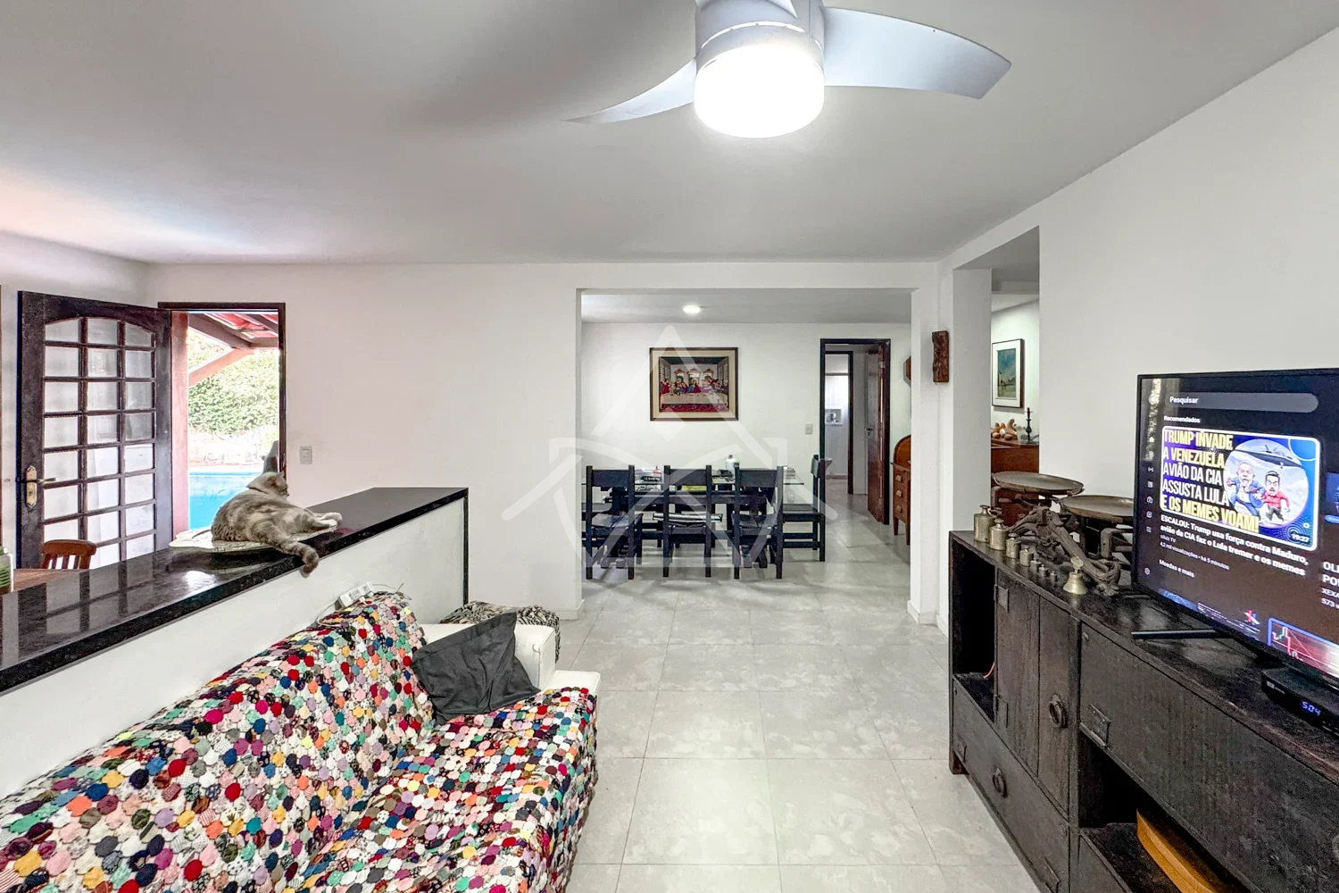 Casa com Quadra de Tênis na Barra da Tijuca