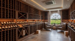 Wine rooms e adegas climatizadas: o novo desejo nos imóveis de luxo.