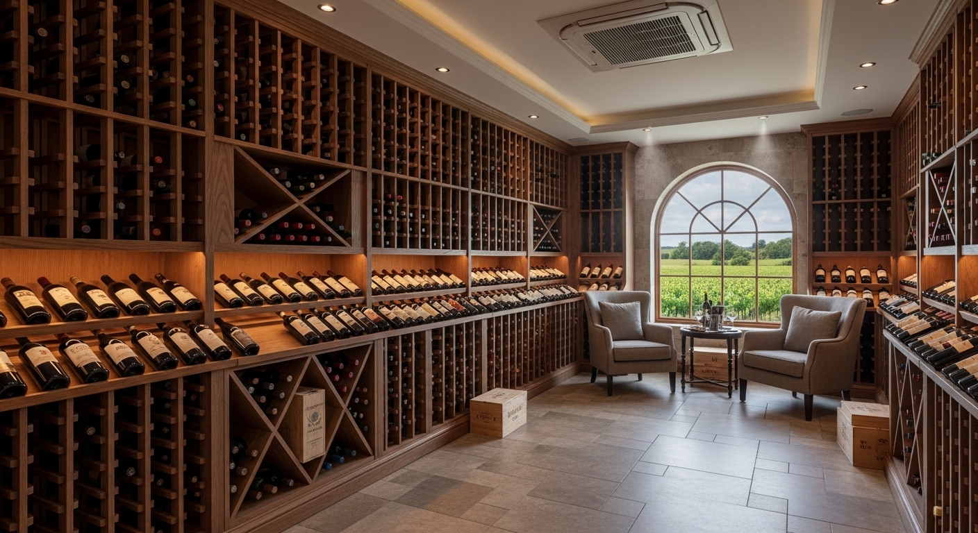 Wine rooms e adegas climatizadas: o novo desejo nos imóveis de luxo.