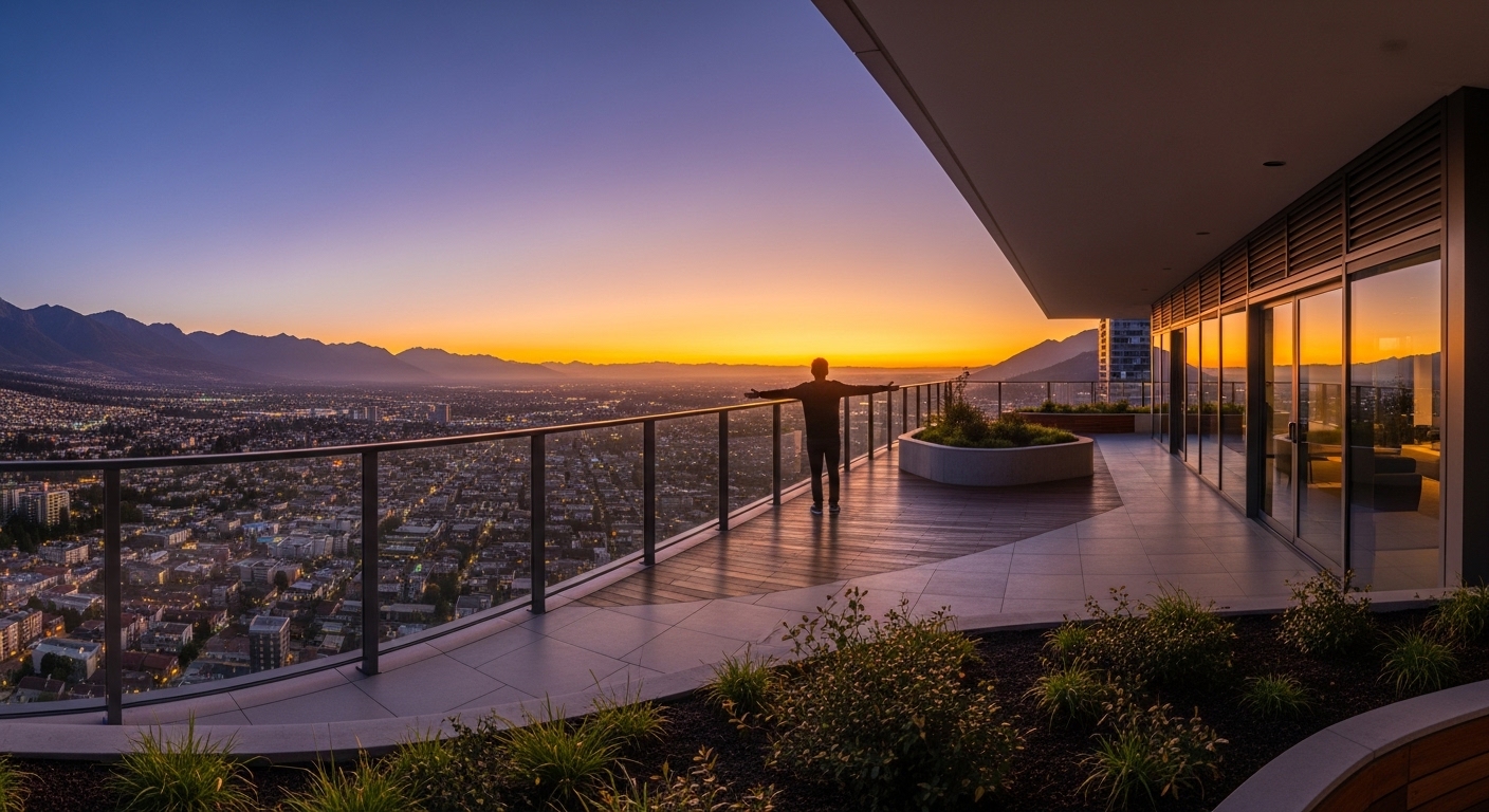 Terraços panorâmicos: valorização e contato com a vista privilegiada