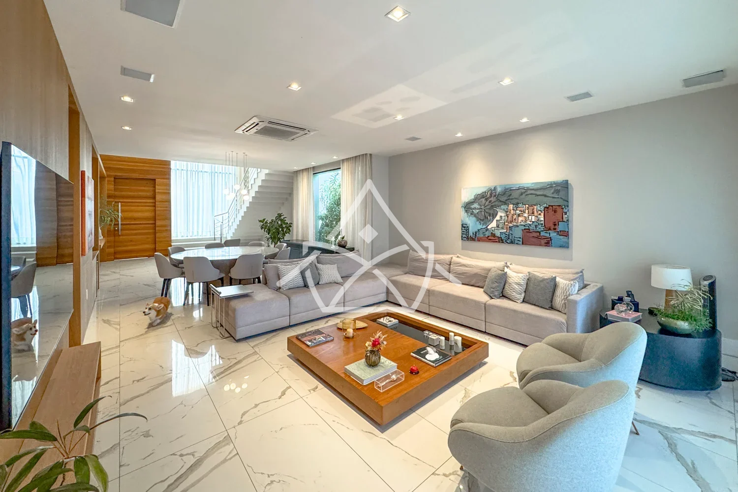 Casa Moderna na Barra da Tijuca no Alphaville