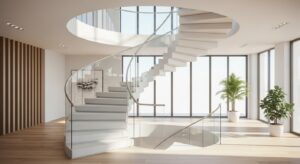 Escadas esculturais: design que valoriza os ambientes