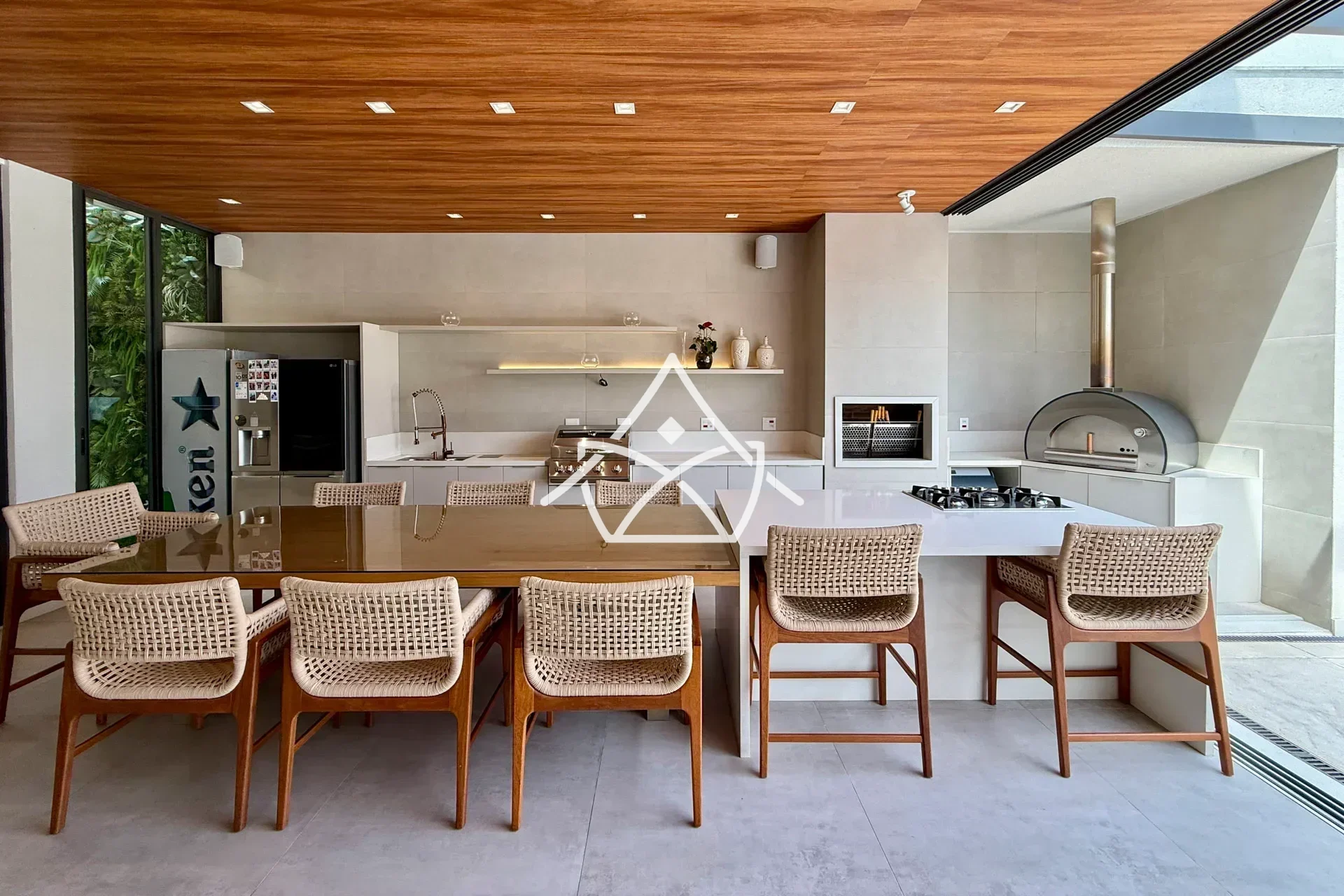 Casa com Área Gourmet Climatizada no Recreio dos Bandeirantes