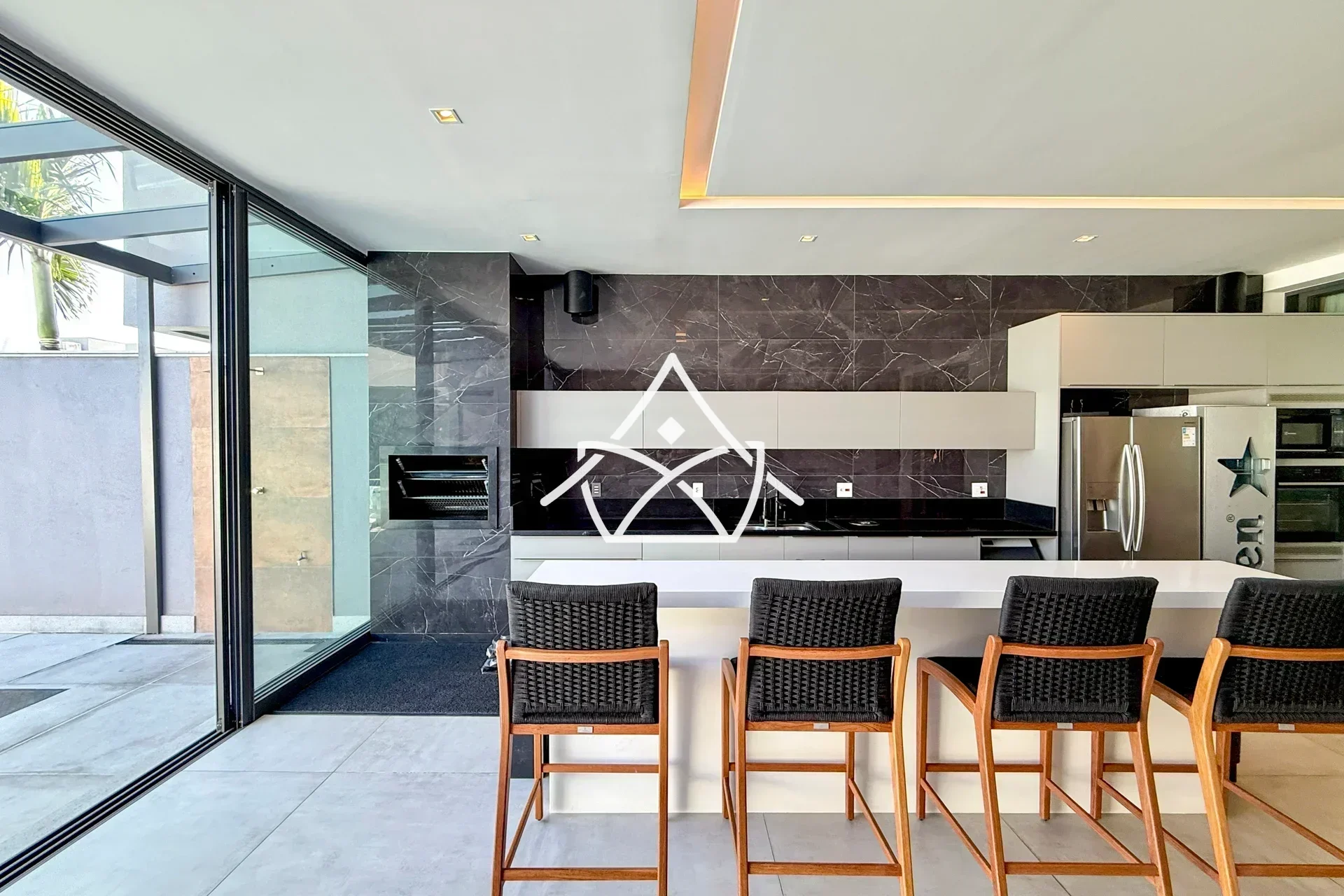 Casa com Área Gourmet Climatizada no Recreio dos Bandeirantes