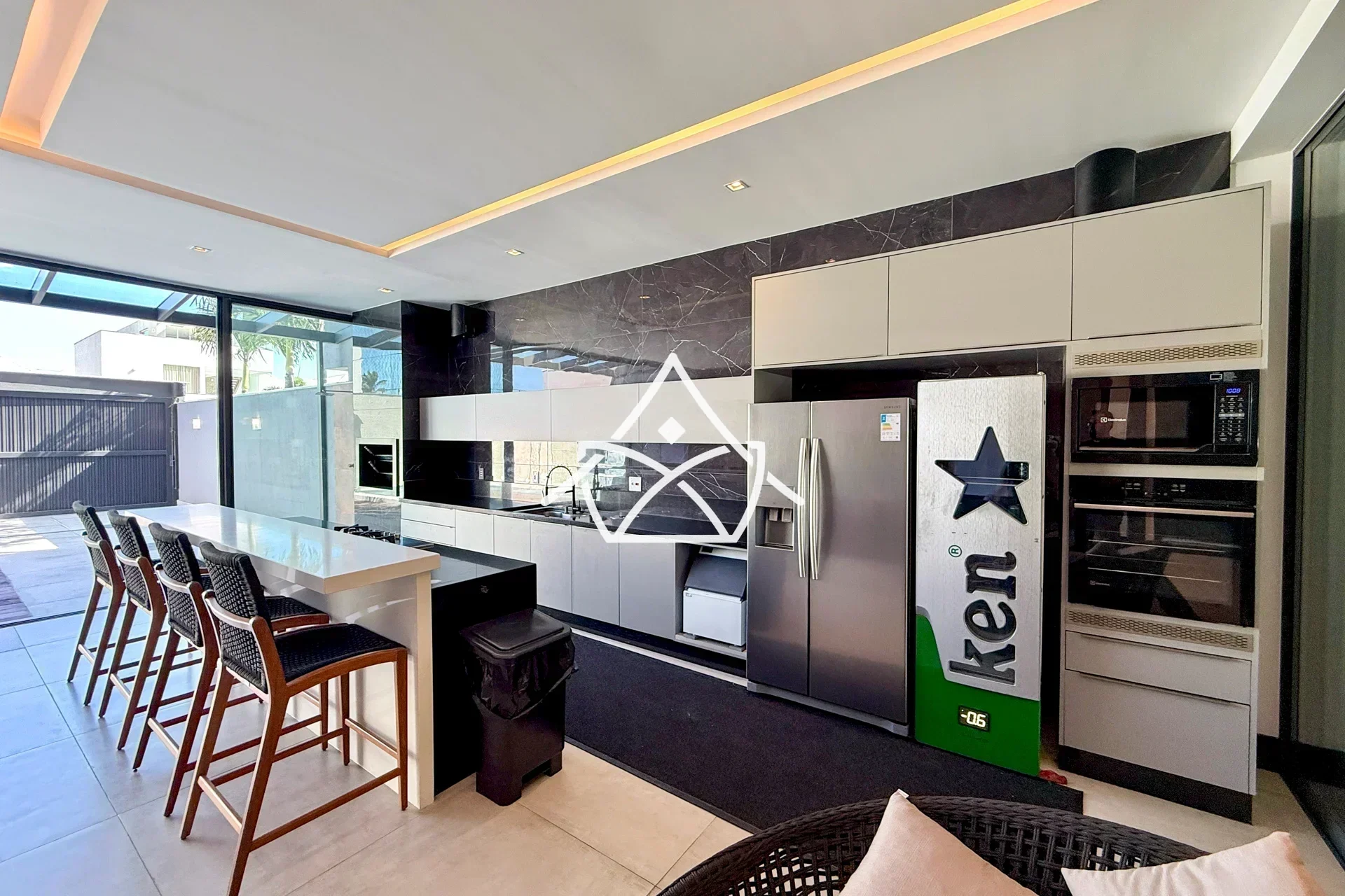 Casa com Área Gourmet Climatizada no Recreio dos Bandeirantes