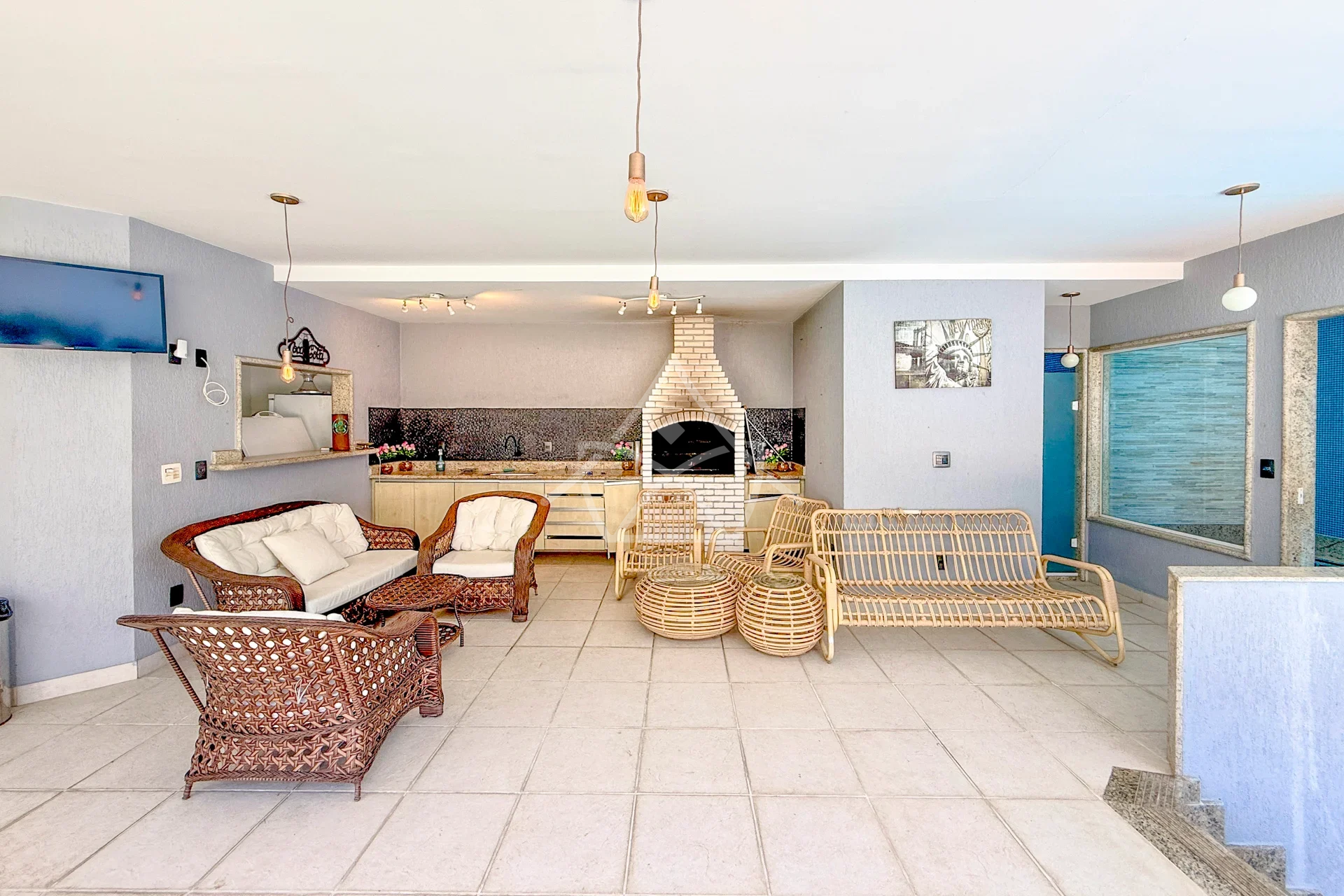 Triplex com Sótão Multiuso na Barra da Tijuca