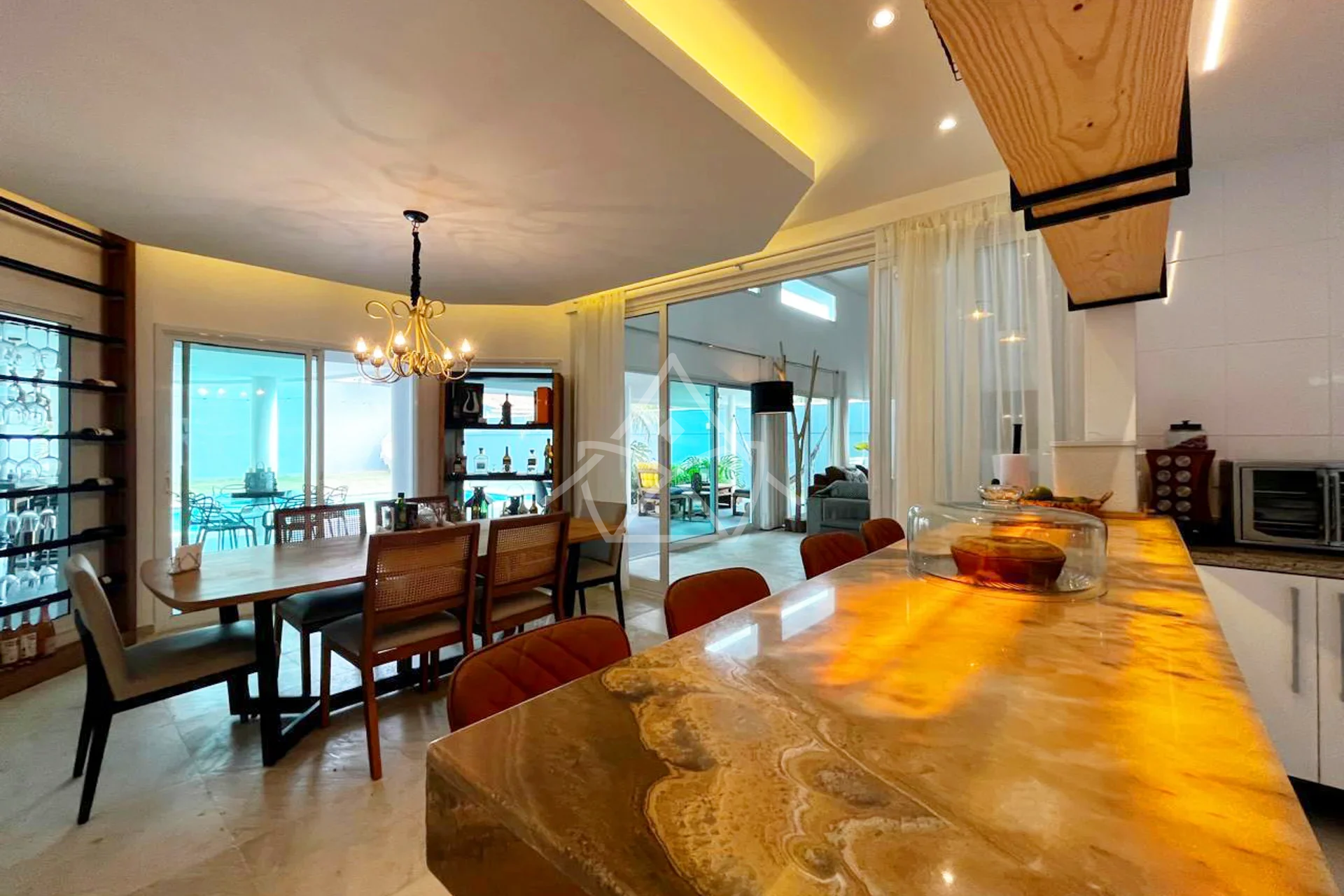 Duplex no Crystal Lake na Barra da Tijuca