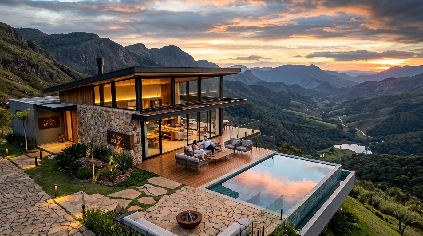 Casa Refúgio A Nova Tendência do Mercado Imobiliário de Luxo