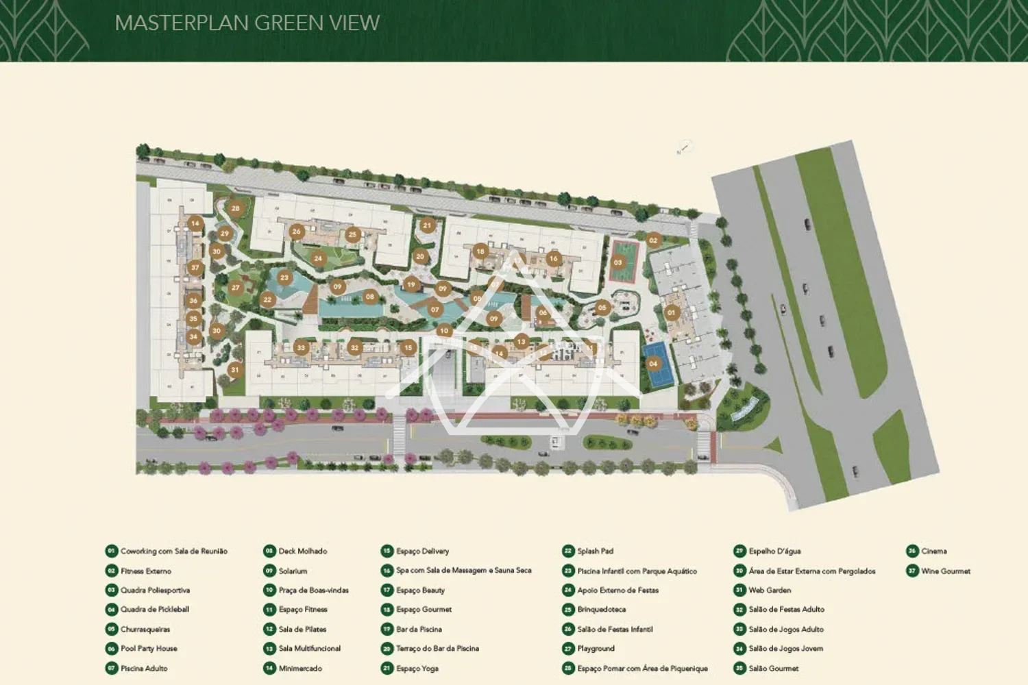 Apartamentos na Planta no Green View Barra da Tijuca
