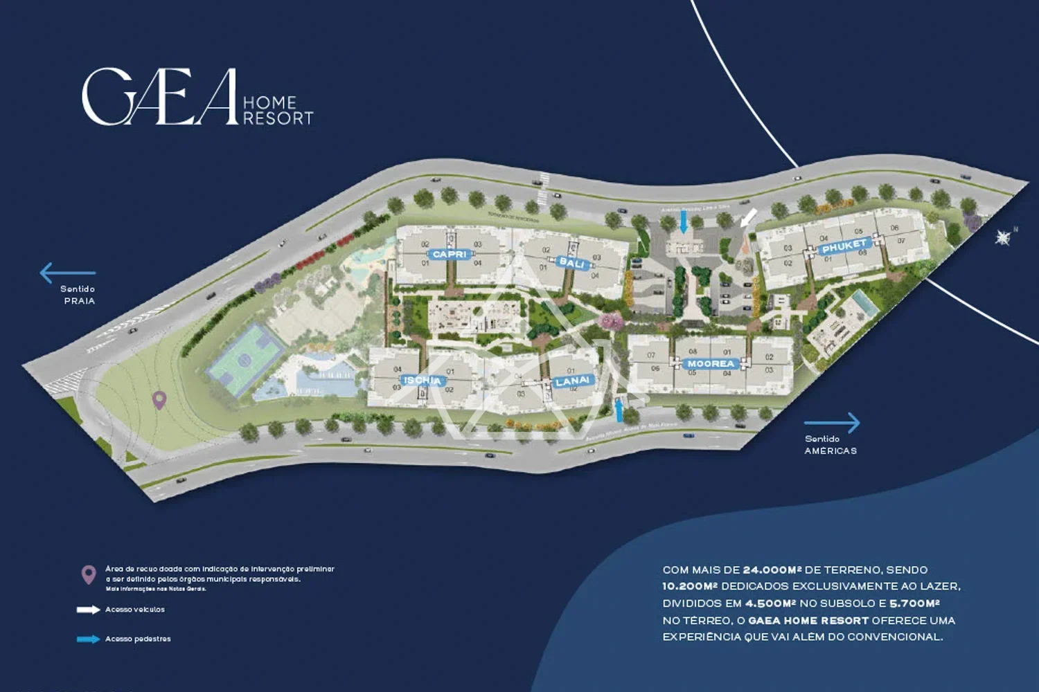 Gaea Home Resort – 3 e 4 Suítes na Barra da Tijuca
