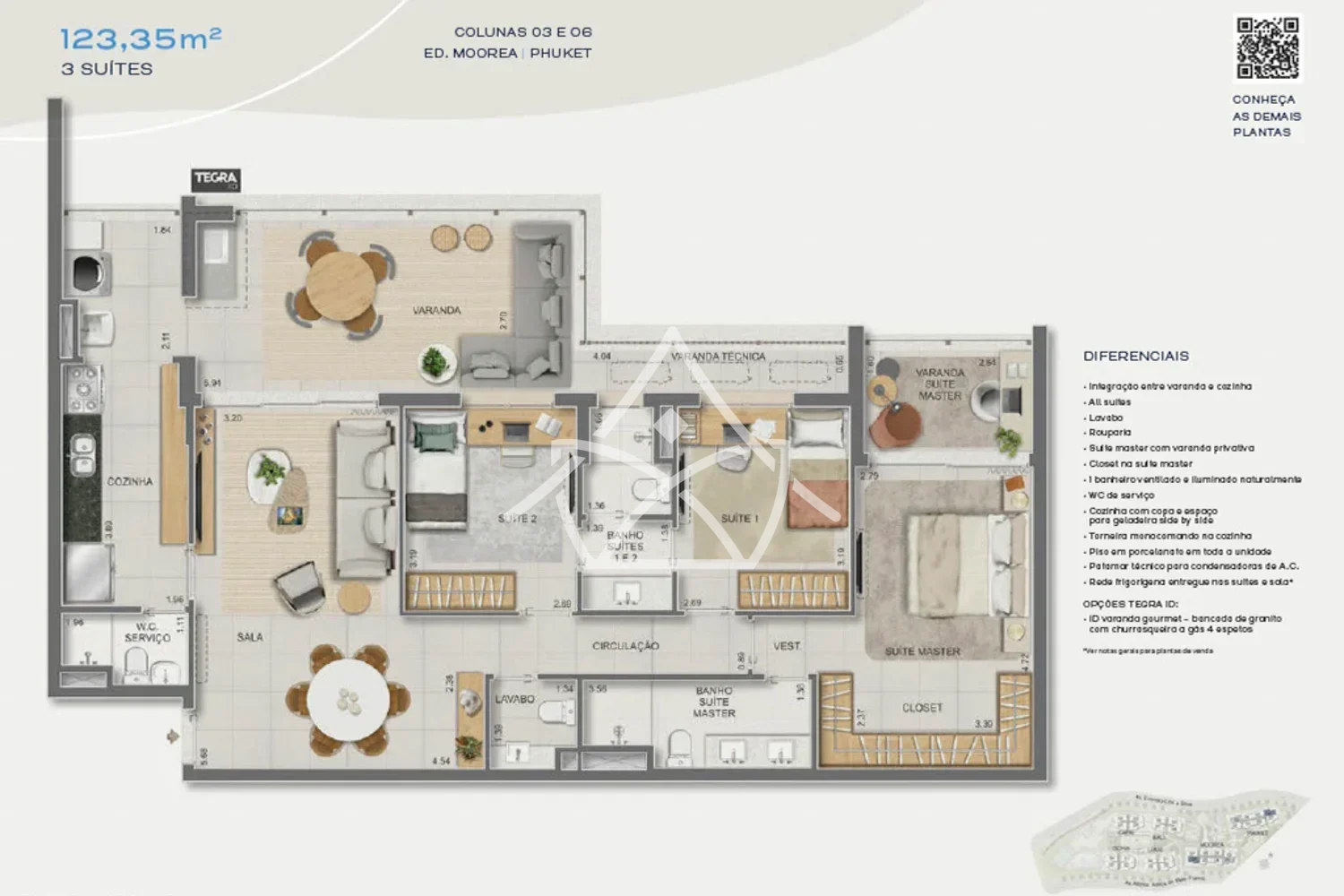 Gaea Home Resort – 3 e 4 Suítes na Barra da Tijuca