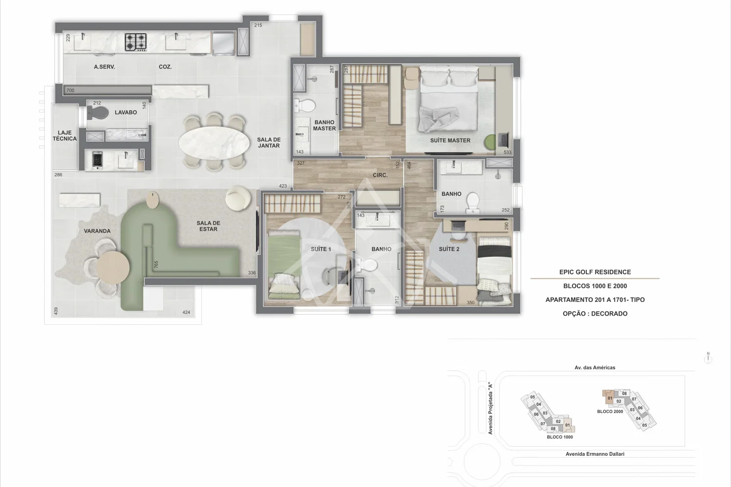 Epic Golf Residence – Apartamentos De Alto Padrão No Golfe Olímpico, Barra Da Tijuca