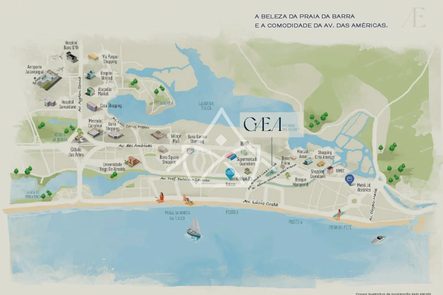 Gaea Home Resort – 3 e 4 Suítes na Barra da Tijuca