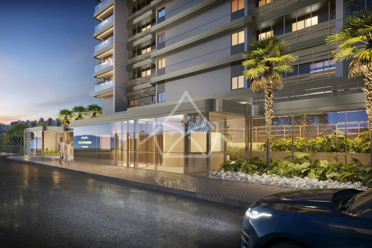 Marino – Barra da tijuca, RJ — Marca d'água